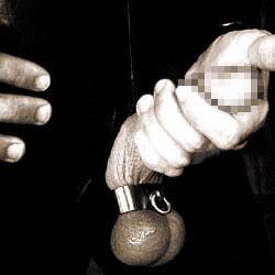 MEO Ball Cuff 装着画像